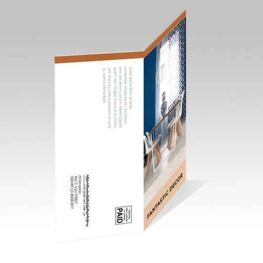 Direct Mail Half-Fold Flyers and Brochures